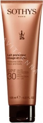 Эмульсия с SPF30 для лица и тела Sothys Protective Lotion Face And Body SPF30 125 мл