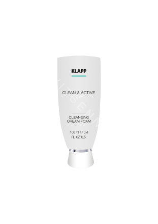 Очищающая крем-пенка Klapp Clean&amp;Active Cleansing Cream Foam 100 мл