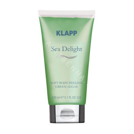 Klapp Sea Delight Soft Body Peeling Green Algae, 150 мл. Пилинг для тела &quot;Зеленая водоросль&quot;