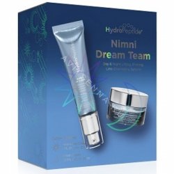 HydroPeptide Nimni Dream Team Kit, 30 мл, 15 мл. Набор уникального коллагенообразующего крема-бустера день-ночь