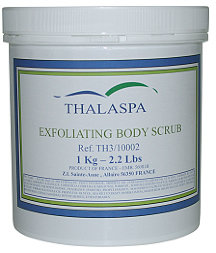 Thalaspa Exfoliating Body Scrub, 1 кг Очищающий скраб для тела.