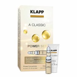 Набор Сила витамина А крем 3 мл + ампульный концетрат 3x2 мл Klapp A CLASSIC Power Set