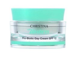 Christina Unstress Pro-Biotic Day Cream, SPF 12. Дневной крем с пробиотическим действием.