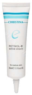 Christina Creams Retinol E Active Cream. Активный крем с ретинолом для обновления и омоложения кожи лица, 30 мл.
