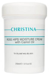 Christina Creams Rose Hips Moisture Cream. Увлажняющий крем с маслом моркови и шиповника.