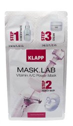 Интенсивная маска с витаминами A и C 3-х комонентный набор Klapp MASK.LAB Vitamin A/C Power Mask 1 шт