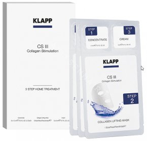 Klapp CS III 3 Step Home Treatment. 3-х шаговый процедурный набор CS III