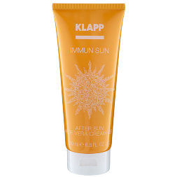 Klapp Body After Sun Aloe Vera Cream-Gel SPF 50, 200 мл. Успокаивающий Крем-Гель после загара с Алое Вера.