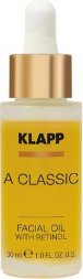 Масло для лица с ретинолом Klapp Facial Oil with Retinol A Classic 30 мл