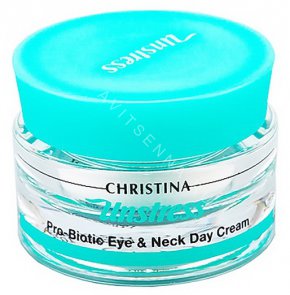 Christina Unstress Pro-Biotic Eye &amp; Neck Day Cream