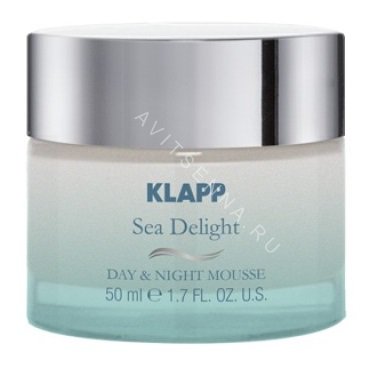 Klapp SEA DELIGHT Day and Night Mousse, 50 мл. Крем-мусс для лица 24 часа.