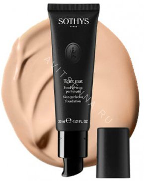 Тональная основа под макияж с матовым эффектом Sothys Skin Perfector Foundation Beige B20 30 мл