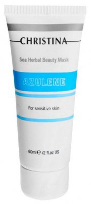 Christina Masks Sea Herbal Beauty Mask Azulene, 250 мл. Азуленовая маска для чувствительной кожи. 
